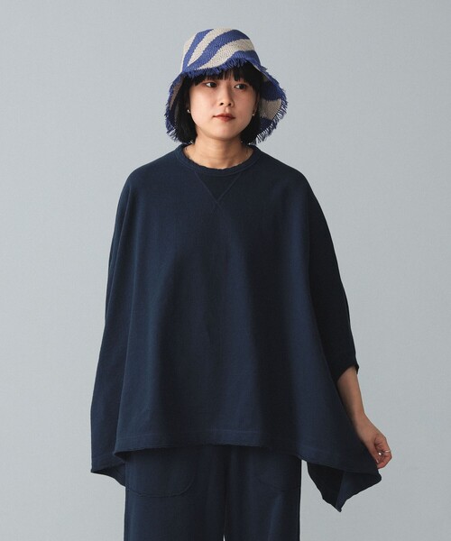 美品 ビームスボーイ maturely ポンチョTシャツ ビッグシルエット BEAMS BOY（ビームス ボーイ）maturely / ヘム カットオフ