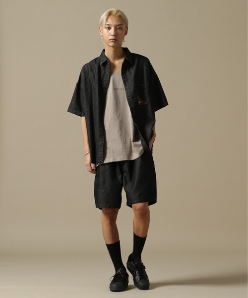 【WEB&DEPOT限定】WHITELAND/ホワイトランド/OWL/DENIM SSH/オーバーサイズ デニムシャツ（シャツ/ブラウス）｜WHITELAND（ホワイトランド）