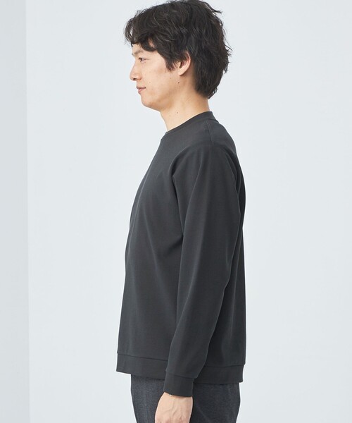 green label relaxing(グリーンレーベルリラクシング)の「L/A カノコ ビズ クルーネック カットソー(Tシャツ/カットソー・メンズ・ライトグレー/ライトピンク/ダークグレー・M/S/L/XL)」の9枚目の写真