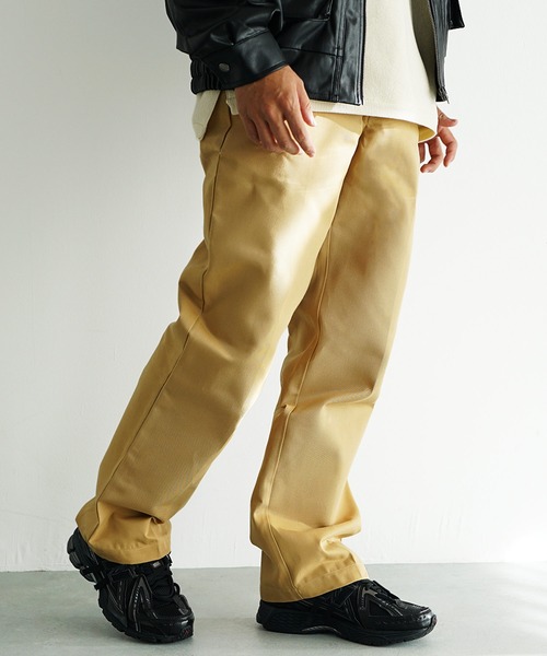 MinoriTY(マイノリティ)の「【MinoriTY】ヘビーツイルハーフシャーリングバギーパンツ(その他パンツ・メンズ・ブラック/オレンジ/グリーン/ベージュ・M/L/LL)」の2枚目の写真