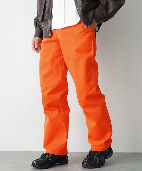 MinoriTY(マイノリティ)の「【MinoriTY】ヘビーツイルハーフシャーリングバギーパンツ(その他パンツ・メンズ・ブラック/オレンジ/グリーン/ベージュ・M/L/LL)」の4枚目の写真