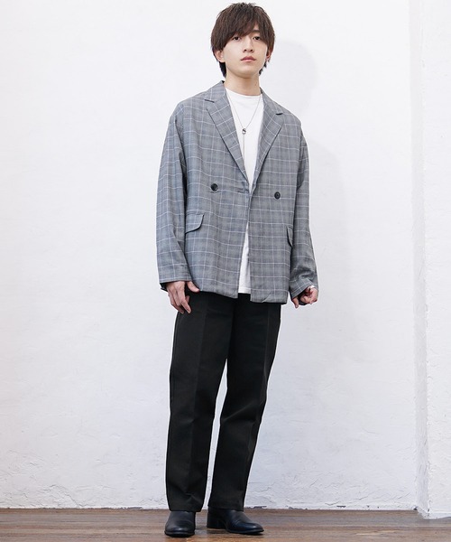 MinoriTY(マイノリティ)の「【MinoriTY】ヘビーツイルハーフシャーリングバギーパンツ(その他パンツ・メンズ・ブラック/オレンジ/グリーン/ベージュ・M/L/LL)」の16枚目の写真