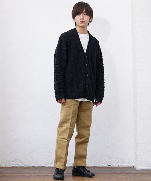 MinoriTY(マイノリティ)の「【MinoriTY】ヘビーツイルハーフシャーリングバギーパンツ(その他パンツ・メンズ・ブラック/オレンジ/グリーン/ベージュ・M/L/LL)」の13枚目の写真