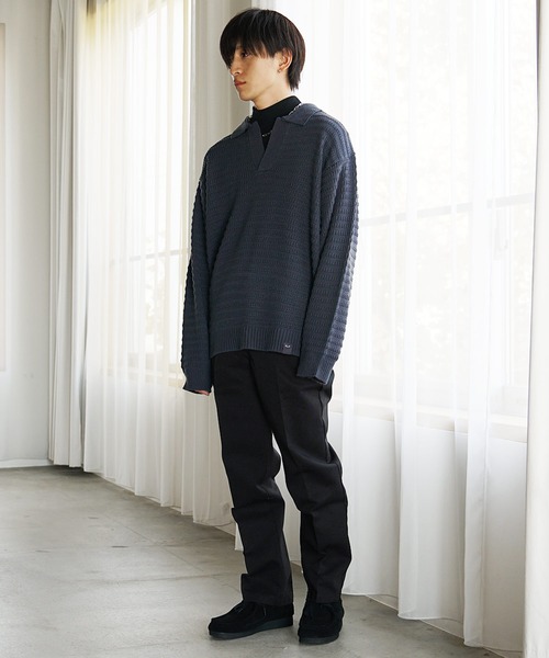 MinoriTY(マイノリティ)の「【MinoriTY】ヘビーツイルハーフシャーリングバギーパンツ(その他パンツ・メンズ・ブラック/オレンジ/グリーン/ベージュ・M/L/LL)」の21枚目の写真