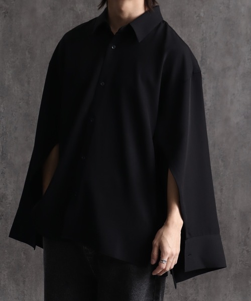 シルキースムース 2wayアームスリット ボリュームスリーブ オーバー