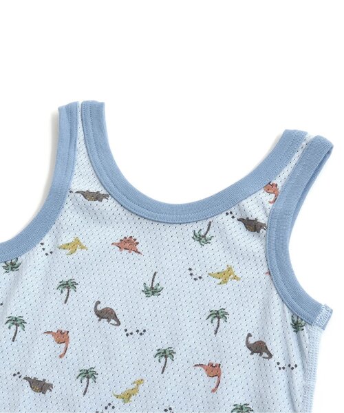 apres les cours(アプレレクール)の「BOYSメッシュタンクトップ(タンクトップ・キッズ・アイボリー/サックスブルー・100/80/120/130/90/110)」の12枚目の写真
