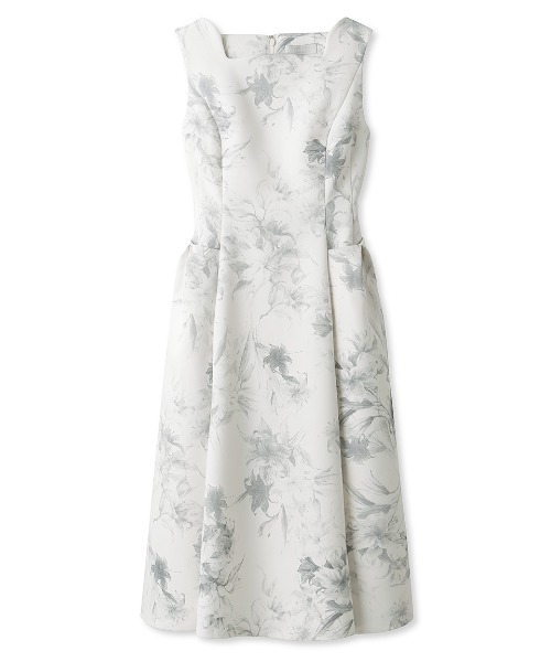 CELFORD（セルフォード）の「スカラネックフィット＆フレアワンピース