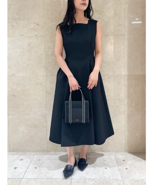 CELFORD（セルフォード）の「スカラネックフィット＆フレアワンピース