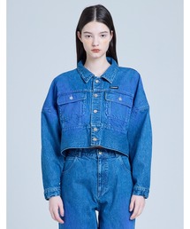《Little sunny bite》airbrushed denim jacket