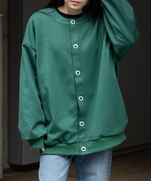 JOHN'S CLOSET（ジョンズクローゼット）の「【i】カットカルゼ クルーネックカーディガン（スウェット）」
