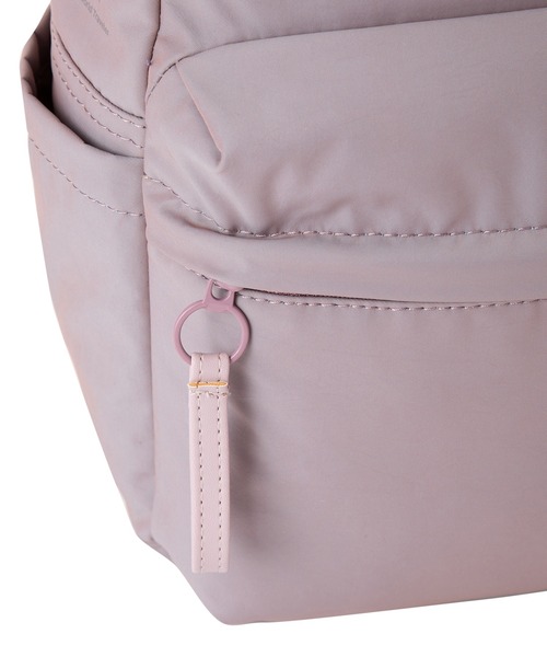 World Traveler(ワールドトラベラー)の「World Traveler/ワールドトラベラー ミラ リュックサック No.17533(バックパック/リュック・メンズ・ブラック/ベージュ/ピンク系1・FREE)」の6枚目の写真
