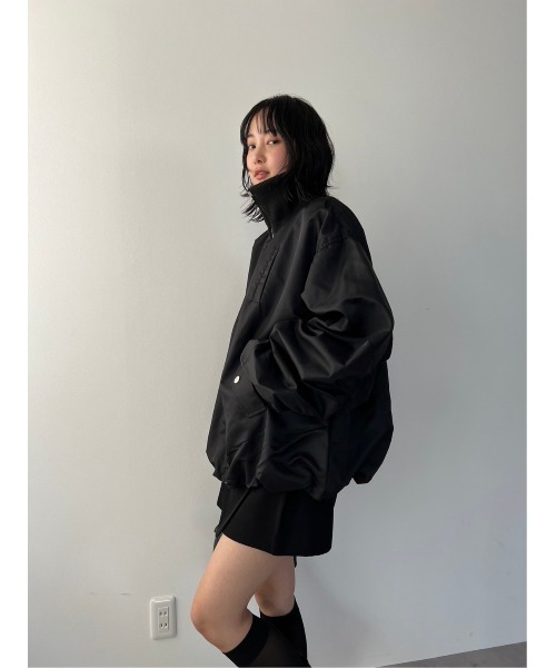 HANNE（アン）の「バルーンヘムMA-1（MA-1・レディース・ブラック/カーキ・FREE）」の9枚目の写真