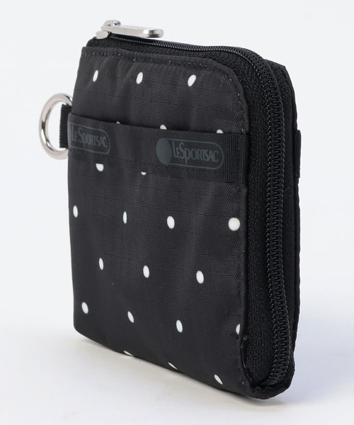 LeSportsac(レスポートサック)の「SLIM WALLET プティドット(財布・レディース・ブラック・FREE)」の6枚目の写真