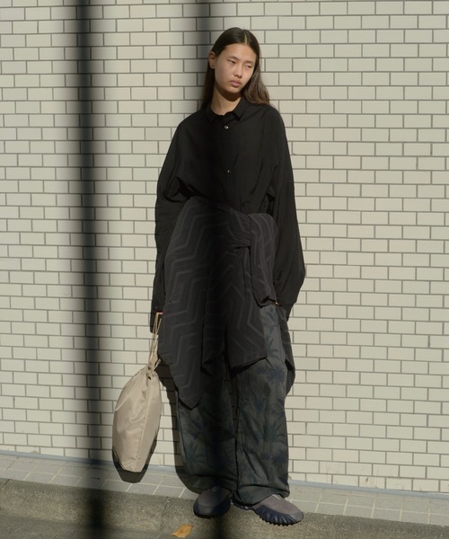 TROVE（トローヴ）の「TROVE 2024SS / LIBERTY EASY TROUSERS（その他パンツ・メンズ・ダークグリーン/グリーン・3/2）」の6枚目の写真