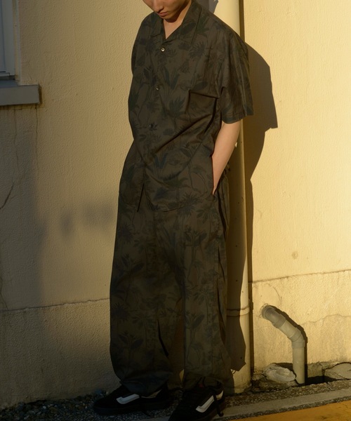 TROVE（トローヴ）の「TROVE 2024SS / LIBERTY EASY TROUSERS（その他パンツ・メンズ・ダークグリーン/グリーン・3/2）」の4枚目の写真