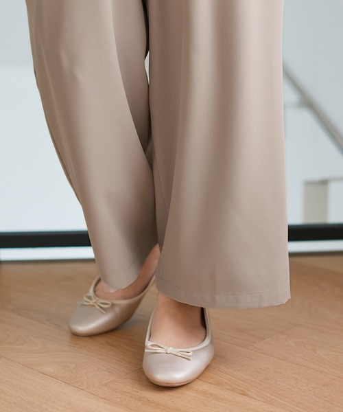 Honeys（ハニーズ）の「サロペット（サロペット/オーバーオール・レディース・ベージュ/カーキ/ブラック・3L/LL/M/S/L）」の6枚目の写真