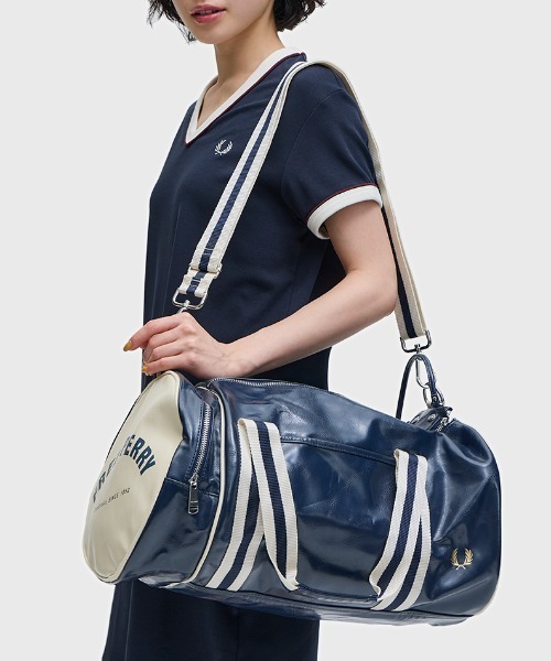 【新品未使用、タグ付き】フレッドペリー Classic Barrel Bag FRED PERRY（フレッドペリー） スポーツバッグ 新色先行予約受付中