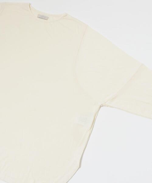 LAATO（ラート）の「loose terotero t-shirts（Tシャツ/カットソー・レディース・グレー/アイボリー/グレー系その他・FREE）」の10枚目の写真