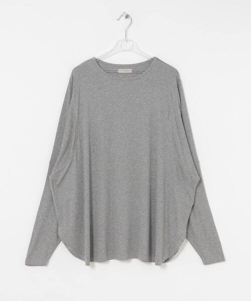 LAATO（ラート）の「loose terotero t-shirts（Tシャツ/カットソー・レディース・グレー/アイボリー/グレー系その他・FREE）」の11枚目の写真