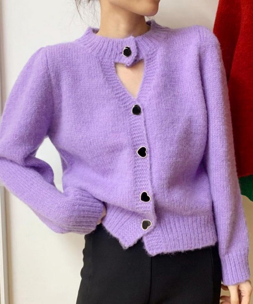Miniministore(ミニミニストア)の「ニットトップス 韓国秋冬 レディース長袖(ニット/セーター・レディース・アイボリー/ピンク/ラベンダー/ロイヤルブルー/グリーン/レッド・FREE)」の5枚目の写真