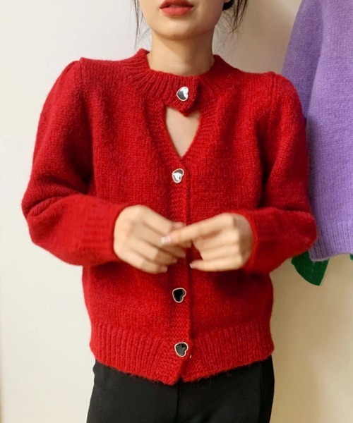 Miniministore(ミニミニストア)の「ニットトップス 韓国秋冬 レディース長袖(ニット/セーター・レディース・アイボリー/ピンク/ラベンダー/ロイヤルブルー/グリーン/レッド・FREE)」の7枚目の写真