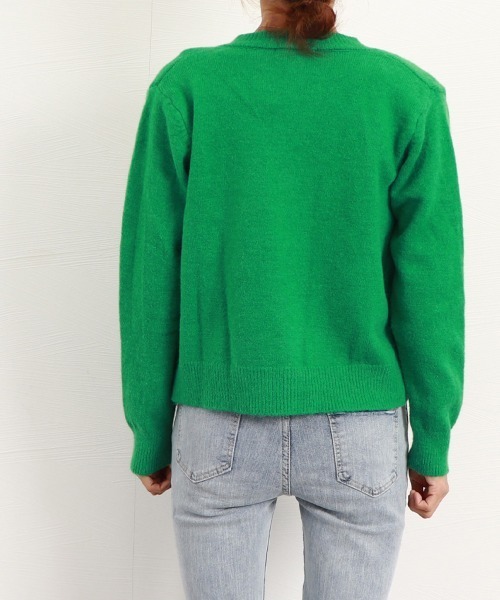 Miniministore(ミニミニストア)の「ニットトップス 韓国秋冬 レディース長袖(ニット/セーター・レディース・アイボリー/ピンク/ラベンダー/ロイヤルブルー/グリーン/レッド・FREE)」の17枚目の写真