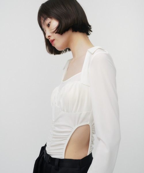 【極美品】THINGS THAT MATTER JERSEY BODY SUIT THINGS THAT MATTER JERSEY BODY SUIT