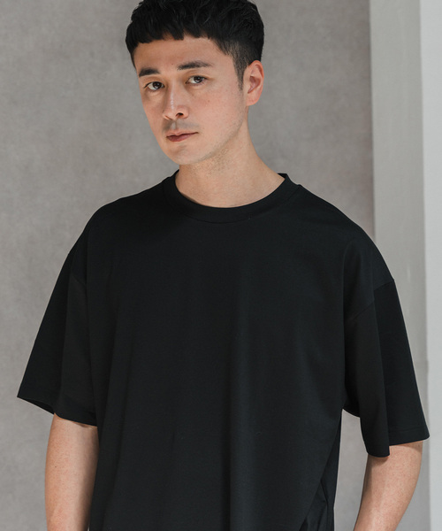 ATON(エイトン)の「【ATON / エイトン】別注 SUVIN60/2 SEMI ROUND-HEM Tシャツ(Tシャツ/カットソー・メンズ・ブラック/ネイビー/コバルトブルー/ホワイト/キャメル/ボルドー・4/6/2)」の11枚目の写真