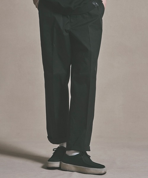 MSML（エムエスエムエル）の「T/C TWILL EASY PANTS / TC ツイル イージー パンツ（チノパンツ・メンズ・ブラック/チャコールグレー/ネイビー・S/M/L/XL）」の9枚目の写真