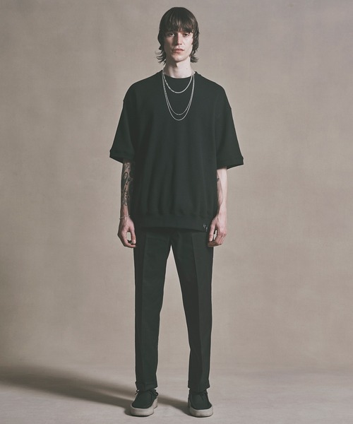 MSML（エムエスエムエル）の「T/C TWILL EASY PANTS / TC ツイル イージー パンツ（チノパンツ・メンズ・ブラック/チャコールグレー/ネイビー・S/M/L/XL）」の10枚目の写真