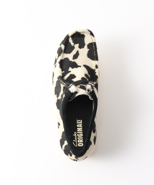Clarks(クラークス)の「【Clarks / クラークス】Wallabee Cow Print Hair On(モカシン/デッキシューズ・メンズ・ブラック系その他・65/70/75/80/85/90)」の6枚目の写真