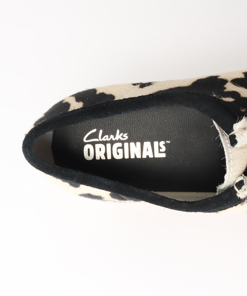 Clarks(クラークス)の「【Clarks / クラークス】Wallabee Cow Print Hair On(モカシン/デッキシューズ・メンズ・ブラック系その他・65/70/75/80/85/90)」の10枚目の写真