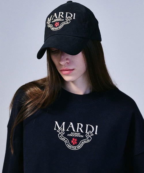 【大人気/完売品】Mardi Mercredi  マルディメクルディ キャップ黒 CAP MARDI LOGO ROPE（キャップ）｜Mardi Mercredi（マルディ