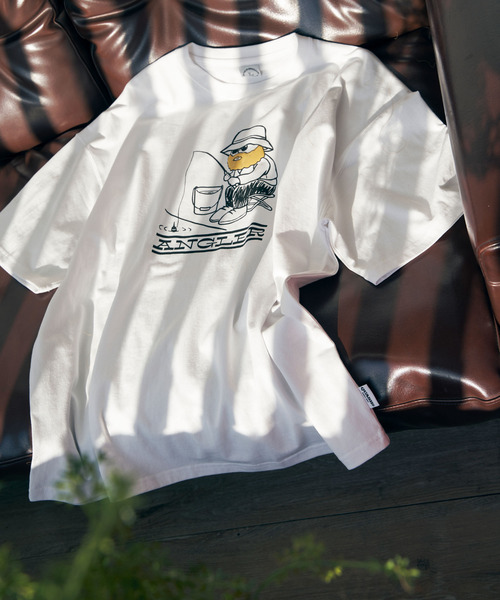 VENCEEXCHANGE（ヴァンスエクスチェンジ）の「ヒゲ発泡キャラプリントTシャツ（Tシャツ/カットソー・メンズ・その他2/チャコールグレー/その他4/その他7/イエロー/ミント/ネイビー/その他3・M/L）」の9枚目の写真