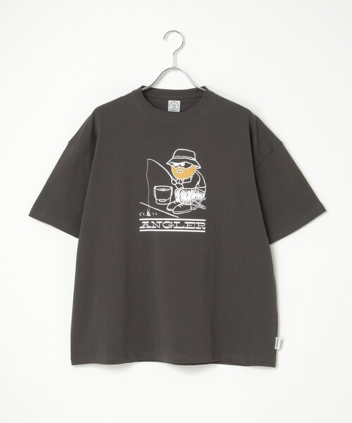 セール】ヒゲ発泡キャラプリントTシャツ（Tシャツ/カットソー