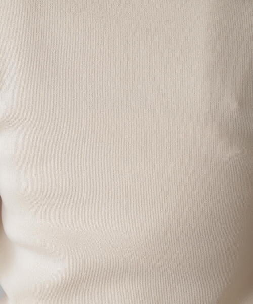 FREE'S MART（フリーズマート）の「［洗える］マシンウォッシャブル総針ボトルネックノースリーブニット（ニット/セーター・レディース・ホワイト系その他/ブラック/イエロー/ホワイト/ライトグリーン・FREE）」の10枚目の写真