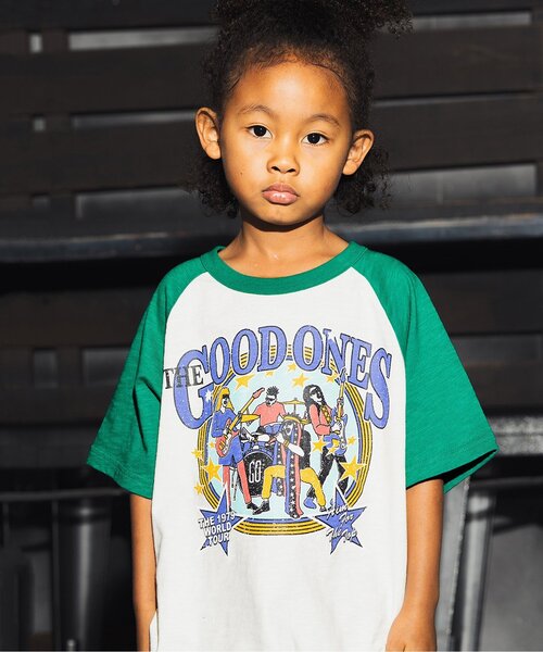 BREEZE（ブリーズ）の「【BREEZE NEW JACK】ヴィンテージモチーフプリント半袖Tシャツ_90～160cm展開_一部WEB限定サイズ（Tシャツ/カットソー・キッズ・ブルー/チャコール/グリーン/グレー・90/100/110/120/130/140/150/160）」の4枚目の写真