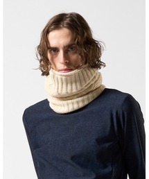 plating cable knit snood