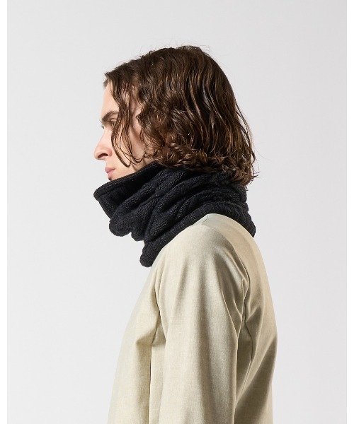 【新品タグ付き】グッドグリーフ　RIBBED KNIT SNOOD ブラウン zz-70864821_39-1.jpg?1696582236
