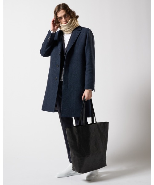 【セール】plating cable knit snood（ネックウォーマー/スヌード）｜wjk（ダヴルジェイケイ）