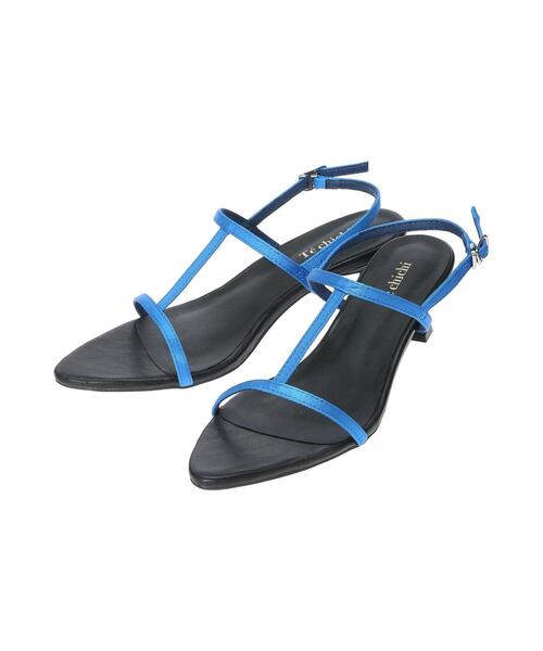 Te chichi（テチチ）の「Tストラップサンダル（サンダル・レディース・オレンジ/ブラック/ブルー・38/37）」の10枚目の写真