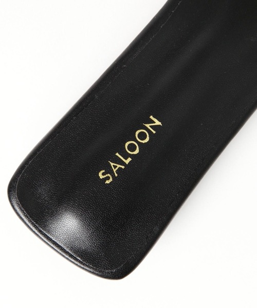 saloon（サルーン）の「SALOON(サルーン)/ パールフラットサンダル（サンダル・レディース・オフホワイト/ブラック・MEDIUM/LARGE）」の14枚目の写真