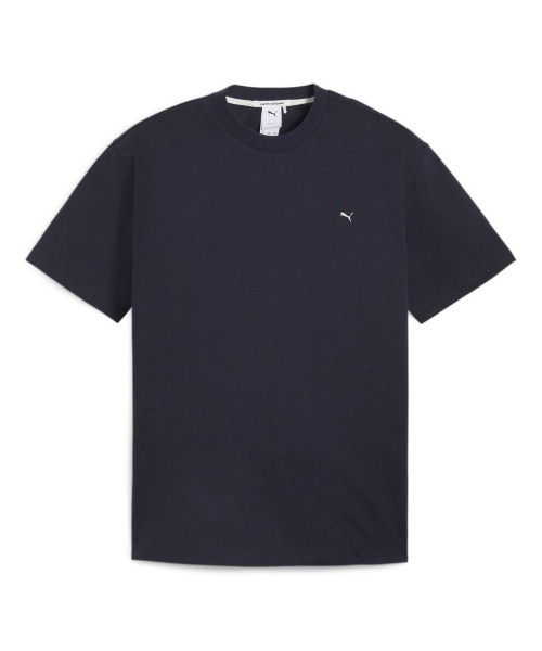 PUMA(プーマ)の「PUMA MMQ TEE(プーマ MMQ ティー)(Tシャツ/カットソー・メンズ・ブルー系/ネイビー系/ホワイト系/オートミール・MEDIUM/SMALL/LARGE)」の4枚目の写真
