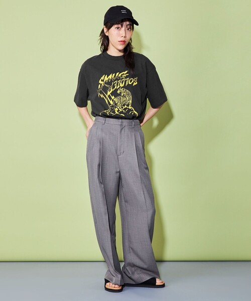 CITEN(シテン)の「<CITEN>グラフィックTシャツ(バンド)(Tシャツ/カットソー・レディース・ブラック・FREE)」の4枚目の写真