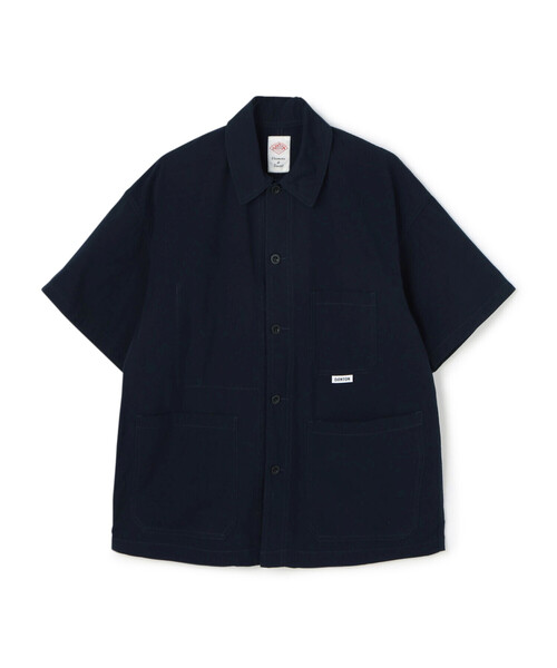 DANTON（ダントン）の「MEN'S ORGANIC COTTON WASHER SHORT SLEEVE COVERALL SHIRT（シャツ/ブラウス・メンズ・アイボリー/ブラック/ベージュ/ネイビー・40/38/42/44）」の18枚目の写真