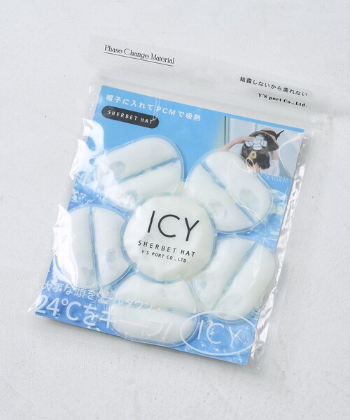 FREAK'S STORE（フリークスストア）の「icy/アイシー 別注 ICY SHERBET Hat（トラベルグッズ・メンズ・ホワイト・ONE SIZE）」の9枚目の写真