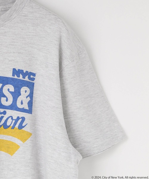 yuw（ユウ）の「ＮＹＣ　Ｔｅｅ　113595（Tシャツ/カットソー・レディース・ホワイト/グレー・FREE）」の12枚目の写真