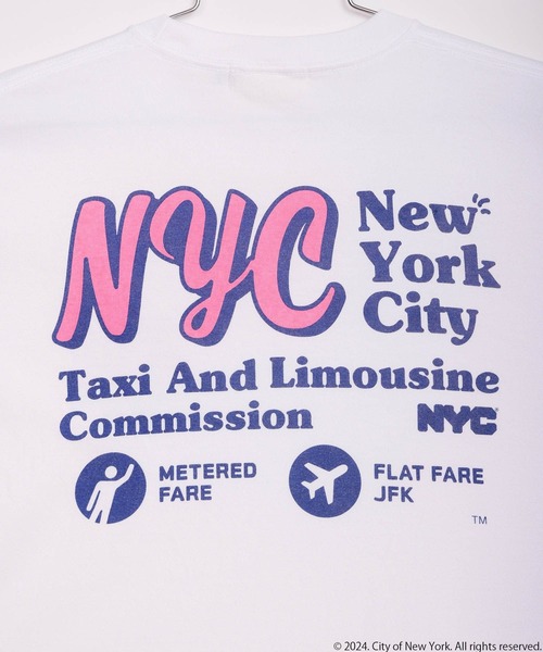 yuw（ユウ）の「ＮＹＣ　Ｔｅｅ　113595（Tシャツ/カットソー・レディース・ホワイト/グレー・FREE）」の16枚目の写真