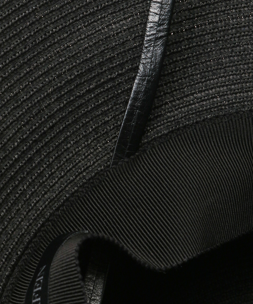 EDIT. FOR LULU(エディットフォールル)の「【ENTWURFEIN/エントワフェイン】Laura ラミーハット(ハット・レディース・ブラック/ホワイト・FREE)」の11枚目の写真