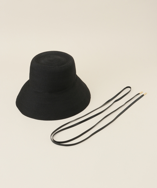 EDIT. FOR LULU(エディットフォールル)の「【ENTWURFEIN/エントワフェイン】Laura ラミーハット(ハット・レディース・ブラック/ホワイト・FREE)」の14枚目の写真